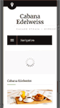 Mobile Screenshot of cabana-edelweiss.ro